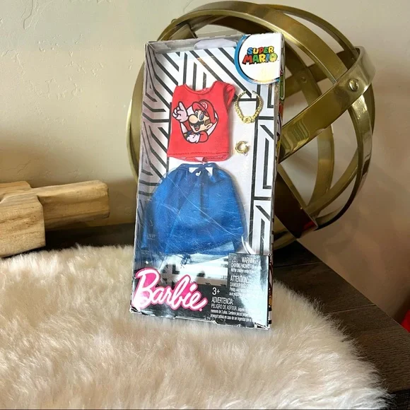 Barbie Toys Barbie Doll Super Mario Bros Characters Deluxe